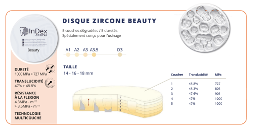 Disque Zircone INDEX Beauty