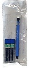 PORTE MINE SURLIGNEUR CIRE BLEU