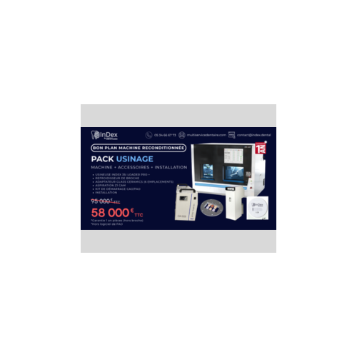 Offre spéciale - Pack usinage