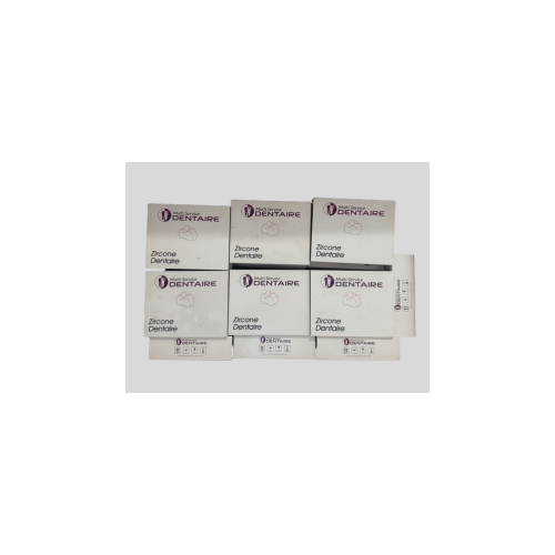 LOT DE DISQUES EN ZIRCONE STML