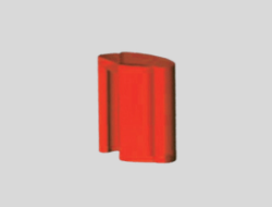 MICRO 2 GAINE ROUGE PLASTIQUE X2