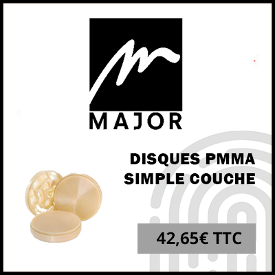 Disque PMMA simple couche