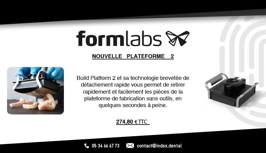 Nouvelle plateforme 2 Formlab