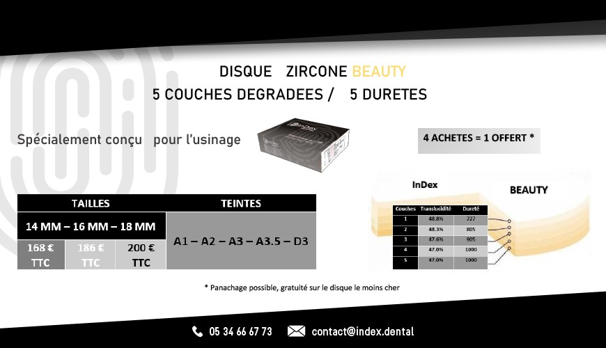 Disque zircone beauty